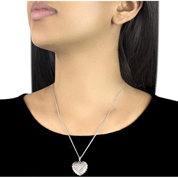 Carissima Gold Pendente da Donna, in Oro Bianco 18K (375)