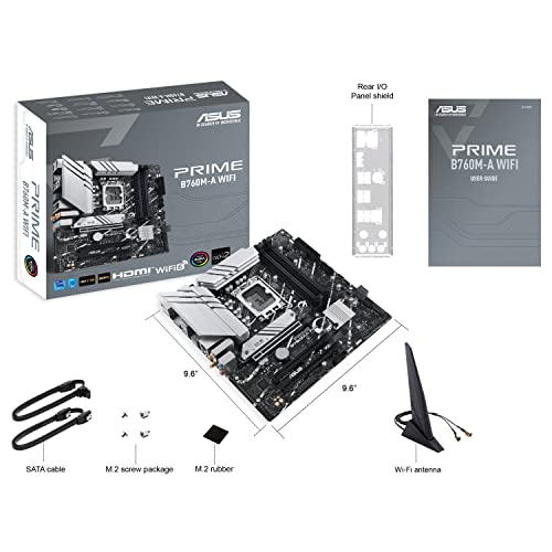 ASUS Prime B760M-A WiFi Mainboard Sockel Intel LGA 1700 – Ansicht 6