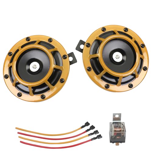 Claxon para coche ruidoso de 135dB que soluciona la falta de potencia con su doble tono de metal