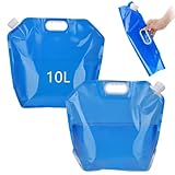 𝑩𝒓𝒆𝒊𝒕𝒆𝒔 𝑨𝒏𝒘𝒆𝒏𝒅𝒖𝒏𝒈𝒔𝒔𝒑𝒆𝒌𝒕𝒓𝒖𝒎 Jeder Fasst Volumen von 10 Litern Wasser - Die richtige Größe für jeden Verwendungszweck. Geeignet für alle Arten von Getränken, tragbare Wasserträger eignen sich hervorragend für Camping, Jagen, Picknick, Wandern, Reisen und andere Outdoor-Aktivitäten.