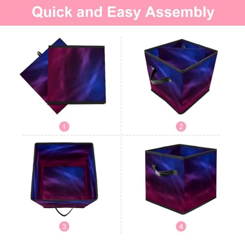 Boîte de rangement pliable en tissu pour gagner de la place dans le placard - 6