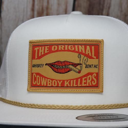 Image of WHISKEY BENT HAT CO. Matchbox - Original Cowboy Killers 5-Panel Meshback Snapback Hat