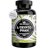 L-Tryptophan – 500mg pro Tagesdosis – 180 Kapseln für 6 Monate – aus Fermentation – vegan, in Deutschland entwickelt & laborgeprüft