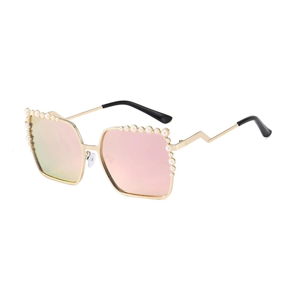 Occhiali da sole, Occhiali Da Sole Oversize Con Tonalità Pearl Women Grandi for Donna