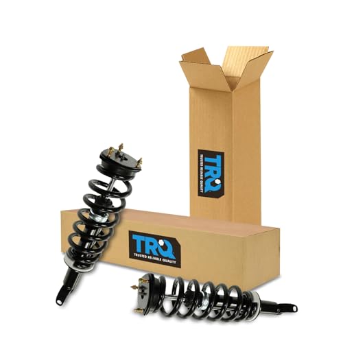 Image of TRQ Front Strut & Coil Spring Assembly Set Driver & Passenger Sides | For 09-10 Dodge Ram 1500 11-18 Ram 1500 19-20 1500 Classic