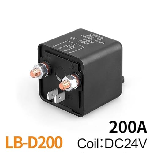 Relais de démarrage 200A LB-D200 DC 24V pour relais de voiture modifié haute puissance