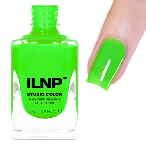 ILNP Sour Apple - Electric Green Jelly Studio Color Nail Polish