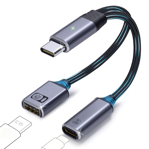 IVIVTOR Adattatore Usb c - OTG Splitter Cavo 2.0 con