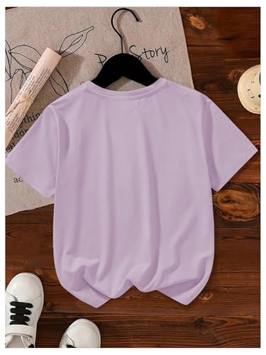 SOLY HUX Girl's Graphic T Shirts Cute Printed Short Sleeve Crew Neck Summer Tee Tops Kids Clothes2