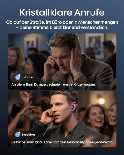 Soundcore by Anker Liberty 5 Pro Noise Cancelling Kopfhörer, ANC 4.0