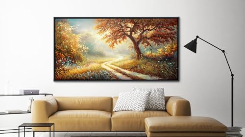 YDYSUNE-Landscape-Canvas-Poster-Wall-Art-Vintage-Countryside-Field-Path-Scenery-Picture-Print-Wall-Decor-Retro-Painting-Artwork-for-Modern-Home-Bedroom-Office-29x58inch YDYSUNE Landscape Canvas Poster Wall Art Vintage Countryside Field Path Scenery Picture Print Wall Decor Retro Painting Artwork for Modern Home Bedroom Office 29x58inch