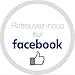 Autocollants - Sticker Retrouvez-nous sur Facebook
