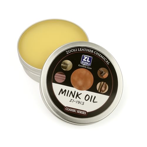 Huile de vison d'adoucissant cuir pour assouplir et protéger les accessoires