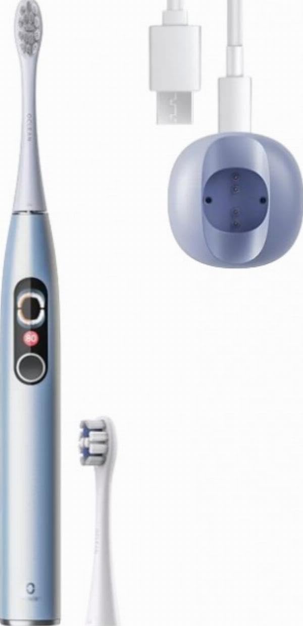 Oclean X Pro Digital - Cepillo De Dientes Eléctrico Inteligente Color Plata