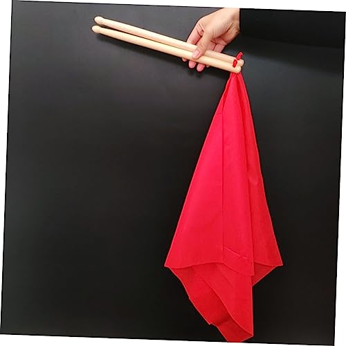 Baquetas de madera HANABASS para tambor de cintura, marcha y percusión, 1 par, resistentes y ligeras, para danza y presentaciones miniatura 4