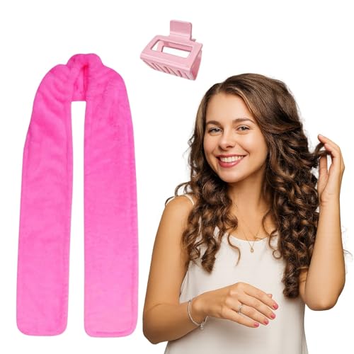 Bigodino Morbido per Boccoli Senza Calore - Fascia Arricciacapelli Notturna per Capelli Mossi e Ricci, Facile da Usare, Ideale per Capelli Medi e Lunghi, Accessorio Styling Heatless