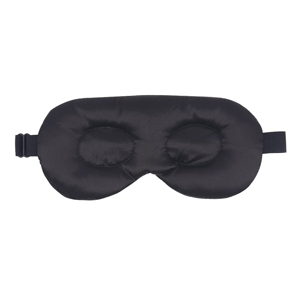 NEWGOWarm Eye Compress for Dry Eyes, Microwavable Eye Mask Moist Heat Eye Compress Fast Acting and Effective Relief for Dry Eyes, Tired Eyes, Puffy Eyes, MGD, Blepharitis - Black