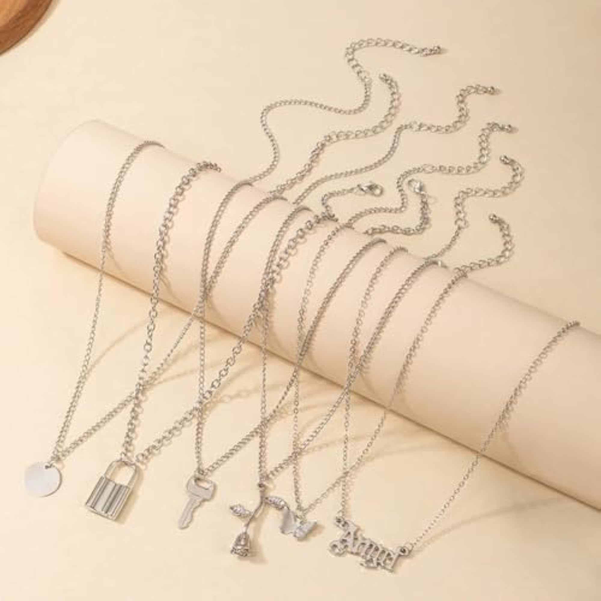 6 Pcs Combo Stylish Western Necklace Set for Pendant