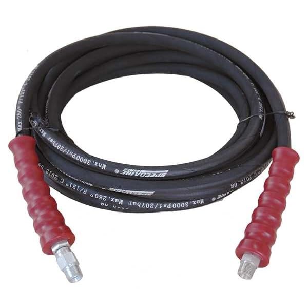 Pressure Washer Hose, 3/8, 30 ft, 3000 psi