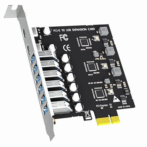 GLOTRENDS U6A2C Tarjeta de expansión PCIe USB de 8 Puertos, 2 USB-C y 6 USB-A (USB 3.2 Gen 1), Compatible con Windows y Linux (No Compatible con Mac OS) | Ya disponible en tu tienda friki favorita! En mundofriki.es!