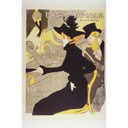 Divan Japonais décoration murale sur toile salon rétro 76x101