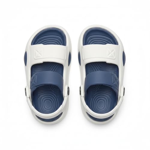 Image of GIMME ! Summer Comfort Unisex Sports Sandals, Navy and Royal Blue, Adjustable Straps, Non-Slip Footbed, Beach Walking Casual Wear 7100