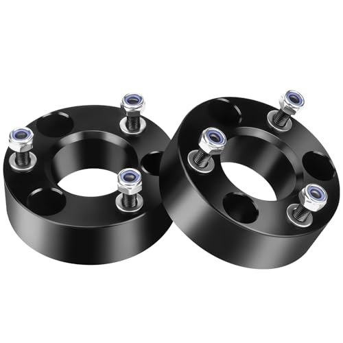 Image of 2.5 inch Front Leveling Lift Kit for 06-23 Ram 1500 4WD, 05-11 Dakota 2WD 4WD | for 2006-2023 Dodge Ram 1500 4WD, 2005-2011 Dakota 2WD 4WD, 2.5 inch Suspension Level Kits, 6061-T6 aluminum Strut Spacers