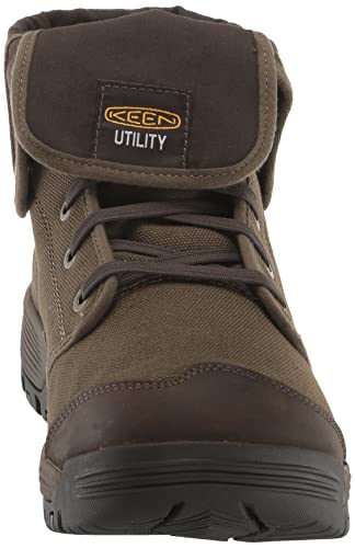 KEEN Utility Men's Roswell Mid Height Soft Toe Canvas Work Boot2