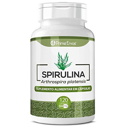 SPIRULINA 500MG 120CPS PRIME ERVAS