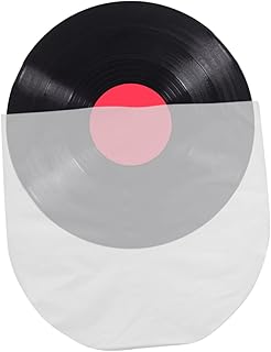 Homoyoyo 50 Pçs Agente Protetor De Registro Protetor De Manga Manga De Plástico Sacos Poli Transparentes Sacos De Plástico De Registro Vinis Capas De Disco De Vinil Antiestático Mangas De