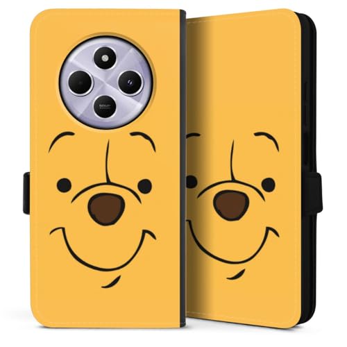 Étui Xiaomi Redmi 14C Disney Winnie l'ourson folio magnétique noir