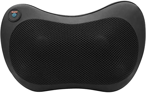 Sealy Deep Tissue Mini Massage Pillow Pad without heat lights, showing the on/off button