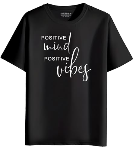 Image of INDISSH Women's Regular Fit Half-Sleeves YOGA15 Themed Garphic Printed Tshirt|Regular Wear T-Shirt for Women's| Pack of 1 T-Shirt|