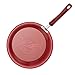 Rachael Ray Brights Nonstick Frying Pan Set / Fry Pan Set / Skillet Set - 9.25 Inch and 11 Inch , Red