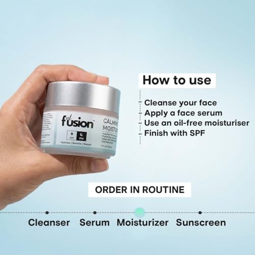 Image of Oil Free Aqua Based Calming Moisturizer with Japanese Fermented Rice, PhytoCelltec Alp Rose, Bakuchiol, Ceramide, Peptide & Hyaluronic Acid | Hydrates skin | Reduces Skin Dullness | Oil Free & Lightweight | For All Skin Types | Men & Women | 100 ml