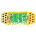Juguete de fútbol de mesa, Futbolin Foosball Juguete de fútbol interactivo para escritorio, Juego de dos jugadores de fútbol para los niños de los niños(Yellow)