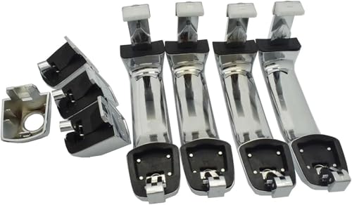 Housse de poignée de porte extérieure de voiture chromée Hyundai Veracruz IX55