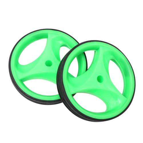 Conjunto de Ruedas de Entrenamiento Veemoon con Soporte, Ruedas Auxiliares Silenciosas de Balance con Luz Intermitente, 12-20 Pulgadas, Estabilizadores Verdes para Bicicleta miniatura 6