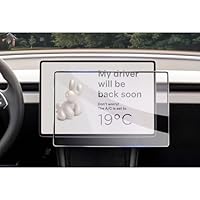 Pack 2 Films De Protection écran En Verre Trempé 9H Pour Tesla Model Y 2025 & Model 3 2024 – Anti-rayures, Antibactérien, Facile à Poser