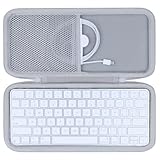Ajustement parfait:Spécialement conçu pour s’adapter parfaitement au clavier Apple Magic Keyboard, cet étui offre un maintien précis. Il épouse parfaitement la forme de votre Apple Magic Keyboard sans jeu excessif, pour éviter tout mouvement ou rayure involontaire. Vous pouvez ainsi transporter votre clavier Apple en toute sécurité, que ce soit au bureau, en voyage ou chez vous. Les dimensions intérieures de l’étui sont de 28 x 12,5 x 3 cm (longueur × largeur × hauteur)