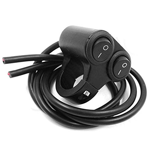 Interruptor de encendido y apagado para manillar de motocicleta de 22 mm, para faro Cover