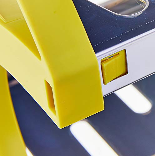 Escorredor 16 Pratos Suprema, 51 x 27,5 x 29 cm, Amarelo, Brinox