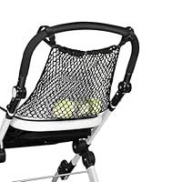 Schwarz Kinderwagen Einkaufstaschen Netzbeutel Neztasche, Universalnetz Kinderwagennetz Einkaufsnetz Aufbewahrungstasche für Kinderwagen Sportwagen Buggys Rollstuhl Jogger