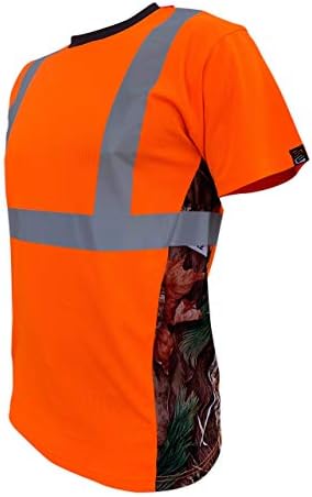 SafetyShirtz SS360 Deepwoods Camo Safety Tee ANSI Class 2 L