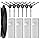 Household Appliances. Compatible For Proscenic M7 PRO, Compatible For Kyvol Cybovac S31, Compatible For Uoni V980 PLUS, Compatible For Honiture Q6, Vacuum Cleaner Main/Side Brush HEPA Filter Dust Bag