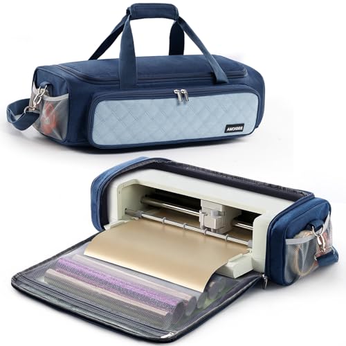 Image of IMAGINING Carrying Case Bag for Cricut Explore 5, Large Opening Storage for Cricut Accessories and Suppliers