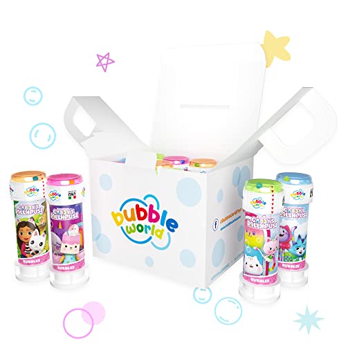 Bubble World Gabby's Dollhouse Seifenblasen 12er Pack