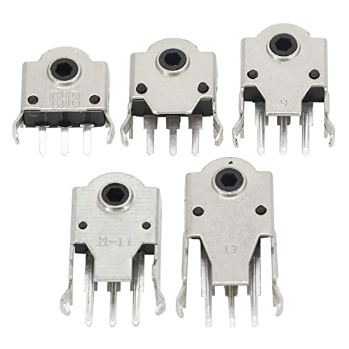Encodeur souris 9mm décodeur molette rotatif interrupteur connecteur réparation rouleau PC 10pcs