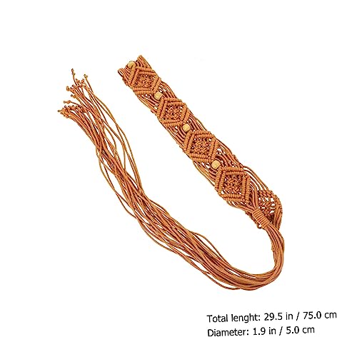 Elegant Belt Wind Rope Woven Waist Chain Perfect Present for Mother Wife Girlfriend4