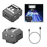 ZENIKO T1 ミニフラッシュトリガー 3イン1 ワイヤレスフラッシュトリガーとレシーバーセット フラッシュ高さ調整器として使用可能 (Ricoh GR3、Fujifilm XT5、Sony ZV1、Canon R8、Nikon Z30、Leica Q3 などと互換性のあるユニバーサルインターフェイス) GODOX IT30PRO、V480、AD200PROII などとも互換性があります。